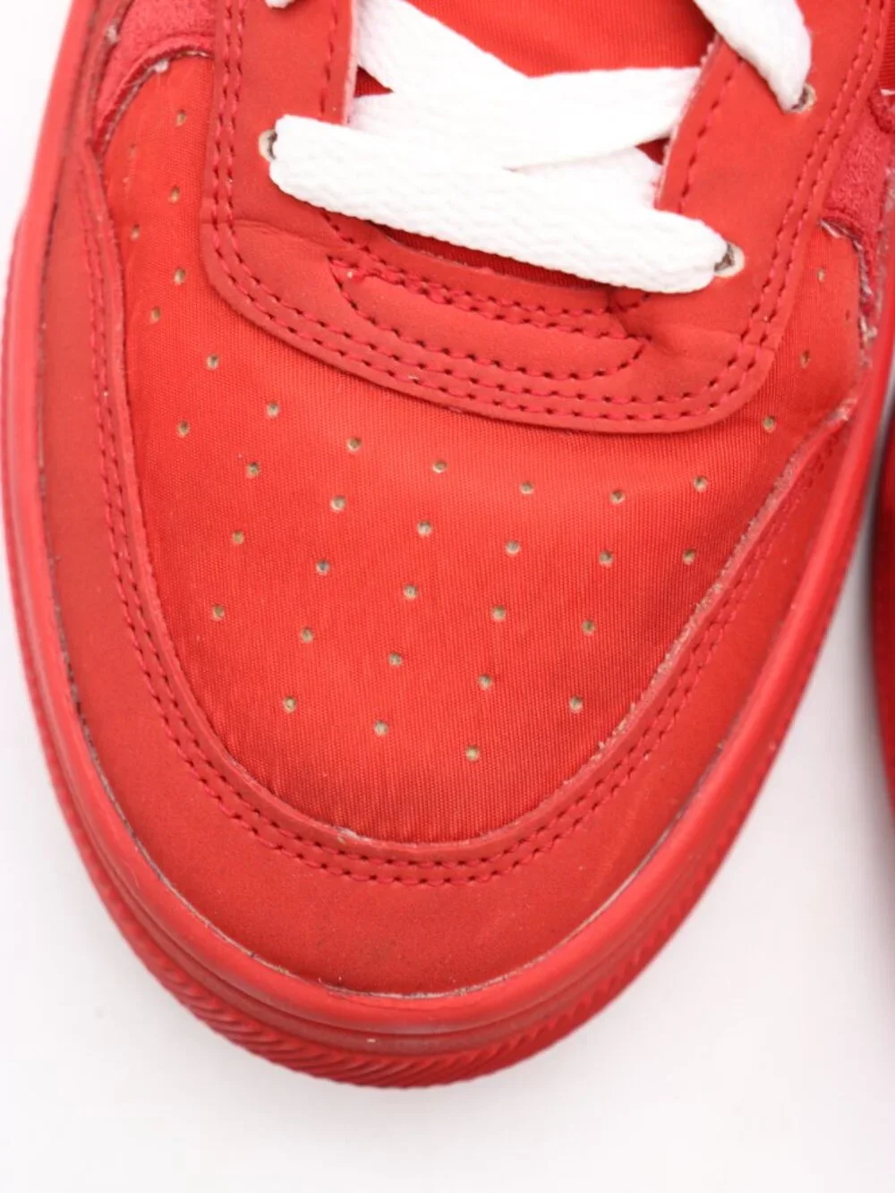 Armani Exchange Red Men's Size 8 Trainers Casual Sneakers Lace Up Shoes